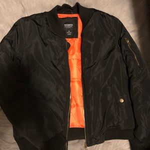 Black Bomber Jacket